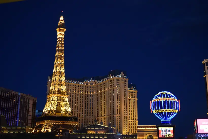 Downtown Las Vegas street scene